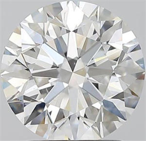 Foto Diamante Natural 3.01 quilates, Redondo , Color H, claridad SI1 y certificado GIA de