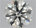 Diamante Natural 1.29 quilates, Redondo , Color K, claridad SI2 y certificado GIA
