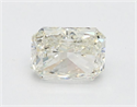Natural Diamond 0.50 Carats, Radiant with  Cut, K Color, VS2 Clarity and Certified by GIA