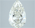 Natural Diamond 2.18 Carats, Pear with  Cut, I Color, VS1 Clarity and Certified by IGI