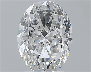 Foto Diamante Natural 1.80 quilates, Ovalado , Color E, claridad VS2 y certificado GIA de
