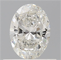 Diamante Natural 0.52 quilates, Ovalado , Color H, claridad VS1 y certificado GIA