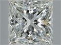 Diamante Natural 2.02 quilates, Princesa , Color J, claridad SI1 y certificado GIA