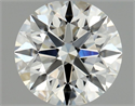 Natural Diamond 0.45 Carats, Round with Excellent Cut, I Color, VS1 Clarity and Certified by GIA