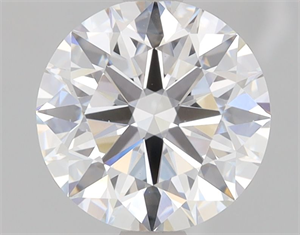 Picture of Lab Grown Diamond 1.52 Carats, Round with Ideal Cut, D Color, VS1 Clarity and Certified by IGI
