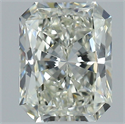 Natural Diamond 0.71 Carats, Radiant with  Cut, K Color, VVS2 Clarity and Certified by GIA