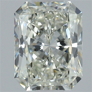 Picture of Natural Diamond 0.71 Carats, Radiant with  Cut, K Color, VVS2 Clarity and Certified by GIA