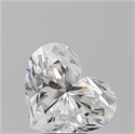 Natural Diamond 5.01 Carats, Heart with  Cut, E Color, SI1 Clarity and Certified by GIA