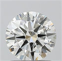 Diamante Natural 1.00 quilates, Redondo , Color J, claridad SI1 y certificado GIA