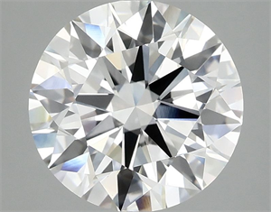 Picture of Lab Grown Diamond 3.10 Carats, Round with Ideal Cut, E Color, VVS2 Clarity and Certified by IGI