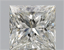 Natural Diamond 1.70 Carats, Princess with  Cut, I Color, VS2 Clarity and Certified by GIA
