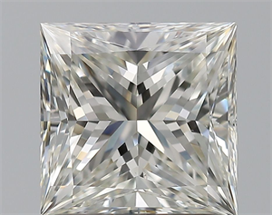 Picture of Natural Diamond 1.70 Carats, Princess with  Cut, I Color, VS2 Clarity and Certified by GIA