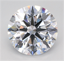 Lab Grown Diamond 5.61 Carats, Round with Ideal Cut, F Color, VVS2 Clarity and Certified by IGI