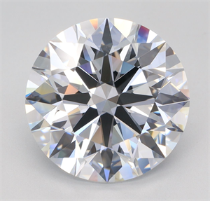 Picture of Lab Grown Diamond 5.61 Carats, Round with Ideal Cut, F Color, VVS2 Clarity and Certified by IGI