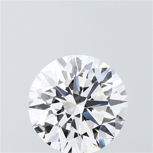 Picture of Lab Grown Diamond 1.53 Carats, Round with Ideal Cut, F Color, VVS2 Clarity and Certified by IGI