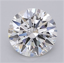 Del inventario de diamantes de laboratorio, 2.04 quilates, Redondo , Color F, claridad VS1 y certificado IGI