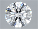 Natural Diamond 2.15 Carats, Round with Excellent Cut, F Color, VS1 Clarity and Certified by GIA