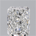 Diamante Natural 1.50 quilates, Radiante , Color F, claridad VVS2 y certificado GIA