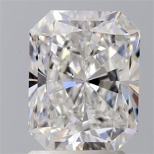 Picture of Natural Diamond 2.20 Carats, Radiant with  Cut, E Color, VS2 Clarity and Certified by GIA