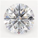 Del inventario de diamantes de laboratorio, 3.45 quilates, Redondo , Color D, claridad IF y certificado IGI