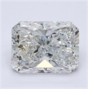 Natural Diamond 1.50 Carats, Radiant with  Cut, F Color, VS1 Clarity and Certified by GIA