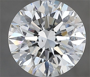 Foto Diamante Natural 2.01 quilates, Redondo , Color I, claridad SI1 y certificado GIA de