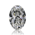 Diamante Natural 0.70 quilates, Ovalado , Color G, claridad VVS2 y certificado GIA