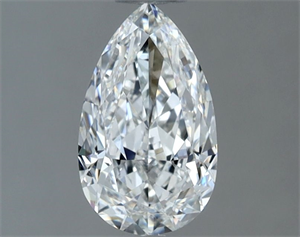 Picture of Natural Diamond 0.70 Carats, Pear with  Cut, E Color, VS1 Clarity and Certified by GIA