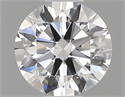 Natural Diamond 0.47 Carats, Round with Excellent Cut, D Color, SI1 Clarity and Certified by GIA