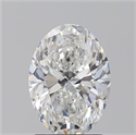 Diamante Natural 2.01 quilates, Ovalado , Color G, claridad SI2 y certificado GIA