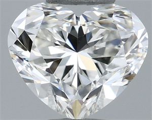 Picture of Natural Diamond 0.50 Carats, Heart with  Cut, I Color, VS1 Clarity and Certified by GIA