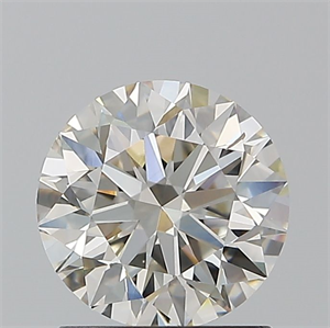 Foto Diamante Natural 1.30 quilates, Redondo , Color K, claridad SI1 y certificado GIA de