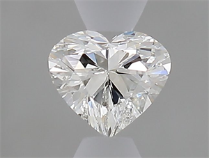 Foto Diamante Natural 0.33 quilates, Corazón , Color H, claridad VVS1 y certificado GIA de