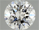 Diamante Natural 0.56 quilates, Redondo , Color H, claridad IF y certificado GIA