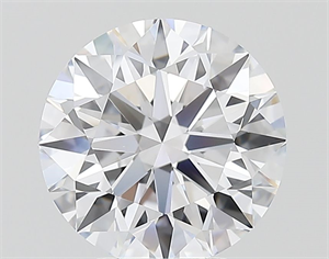 Picture of Lab Grown Diamond 4.05 Carats, Round with Ideal Cut, F Color, VVS1 Clarity and Certified by IGI