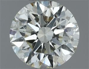 Foto Diamante Natural 0.70 quilates, Redondo , Color K, claridad SI2 y certificado IGI de