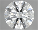 Natural Diamond 0.49 Carats, Round with Excellent Cut, H Color, VS2 Clarity and Certified by GIA