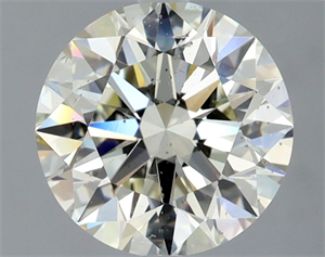 Foto Diamante Natural 2.01 quilates, Redondo , Color L, claridad SI2 y certificado GIA de