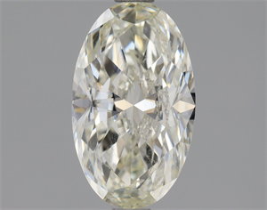 Foto Diamante Natural 1.50 quilates, Ovalado , Color K, claridad SI2 y certificado GIA de