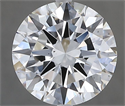 Natural Diamond 2.50 Carats, Round with Excellent Cut, G Color, VS2 Clarity and Certified by GIA