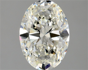 Picture of Natural Diamond 1.51 Carats, Oval with  Cut, J Color, VS2 Clarity and Certified by GIA