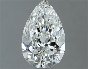 Picture of Natural Diamond 1.01 Carats, Pear with  Cut, H Color, VVS2 Clarity and Certified by GIA