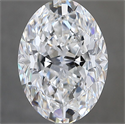 Diamante Natural 3.51 quilates, Ovalado , Color E, claridad VS1 y certificado GIA