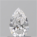 Diamante Natural 0.52 quilates, De pera , Color D, claridad VVS1 y certificado GIA