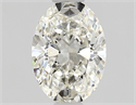 Diamante Natural 0.64 quilates, Ovalado , Color H, claridad VVS2 y certificado GIA