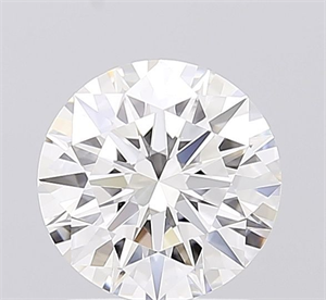 Picture of Lab Grown Diamond 1.57 Carats, Round with Ideal Cut, D Color, VVS2 Clarity and Certified by IGI