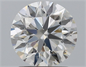 Natural Diamond 1.79 Carats, Round with Excellent Cut, G Color, VS1 Clarity and Certified by GIA