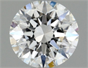 Diamante Natural 0.41 quilates, Redondo , Color F, claridad VVS1 y certificado GIA