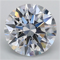 Lab Grown Diamond 1.70 Carats, Round with Ideal Cut, D Color, VS1 Clarity and Certified by IGI