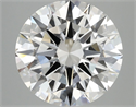 Lab Grown Diamond 5.03 Carats, Round with Ideal Cut, E Color, VVS2 Clarity and Certified by IGI